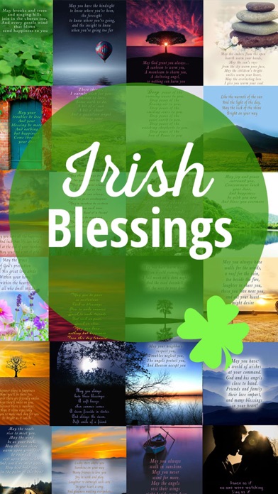 How to cancel & delete Irish Blessings and Greetings - Image Sayings, Wallpapers & Picture Quotes from iphone & ipad 1