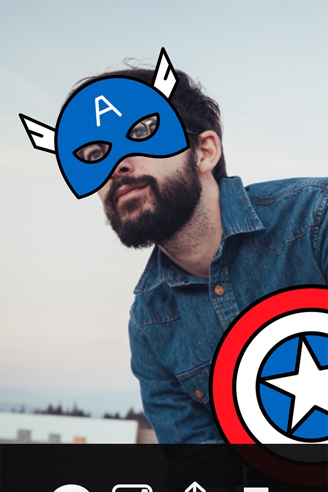 Superhero Me - Unleash Your Inner Hero FREE Photo Stickers Editor screenshot 2