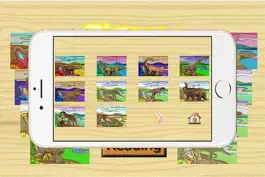 Game screenshot dinosaurs jigsaw puzzles for kids preschool apk