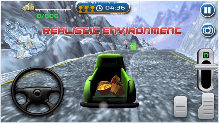 Off-Road Snow Truck Driver Simulator