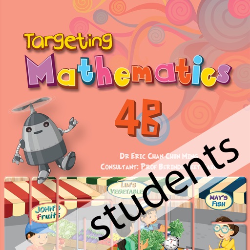 Targeting Mathematics 4B Interactive Book (Students) icon