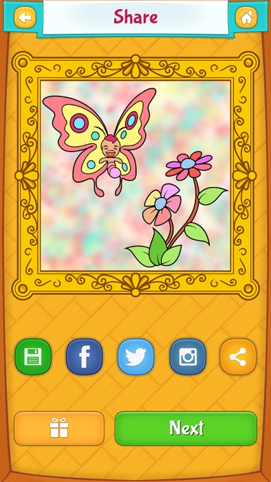 How to cancel & delete Butterfly Coloring Pages from iphone & ipad 4