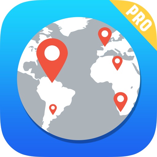 Pinpoint Where am I – Coordinates, Latitude & Altitude Pro icon