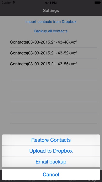 XContact - Stop Spam,Block Call & SMS,Backup and Restore Contact