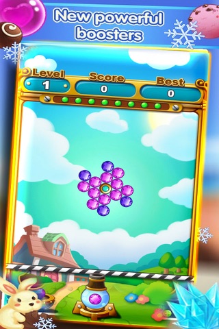 Funny Jewels Bubble - Shooter Match-3 screenshot 2