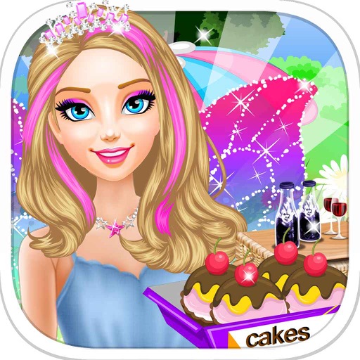 Sweet Honeymoon Picnic – Romantic Date Food Decoration Salon Game