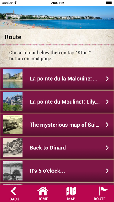 How to cancel & delete Come hear the tales of Dinard from iphone & ipad 2