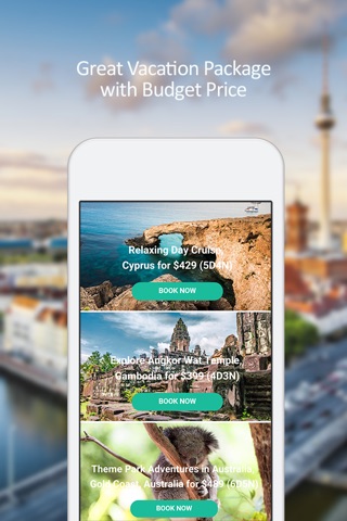 Europe Budget Travel - Hotel Booking Discount screenshot 3