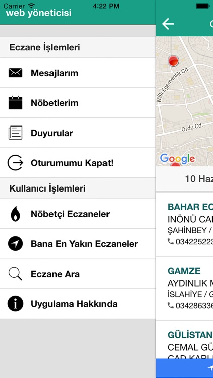 Nöbetçi Eczane Gaziantep