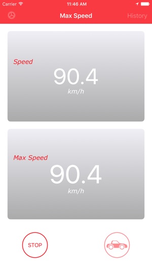 Max Speed - Find your top speed