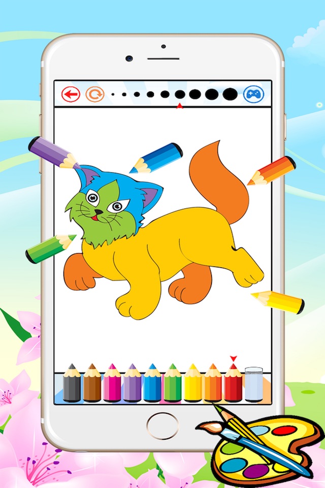 Cat Coloring Book - All In 1 Animal Drawing screenshot 3