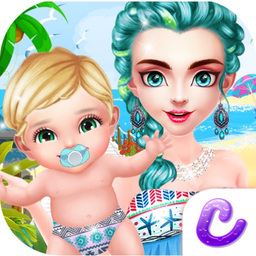 Hawaii Baby's Summer Care - Sugary Beach Diary&Fantasy Holiday iOS App