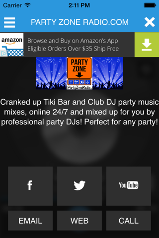 PARTY ZONE RADIO screenshot 3