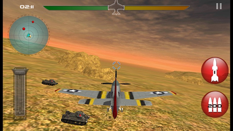 Modern  War Plane Combat Air Attack - 3D Fighter Airplanes Flight Simulator