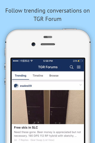 Teton Gravity Research Forums - náhled