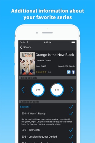 Series Log - Track all your tv shows screenshot 2