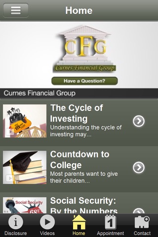 Curnes Financial Group screenshot 2