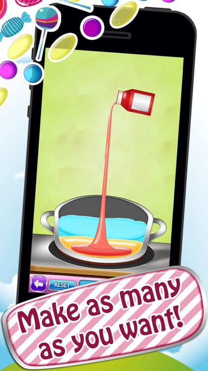 Candy floss dessert treats maker - Satisfy the sweet cravings! Iphone paid version