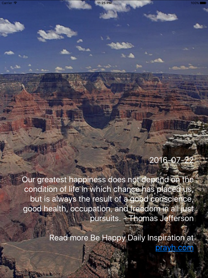 Be Happy Daily Inspiration