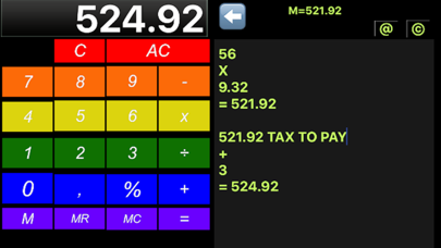 How to cancel & delete calculator rainbow from iphone & ipad 1