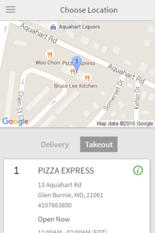 Pizza Express Glen Burnie Ordering screenshot 2