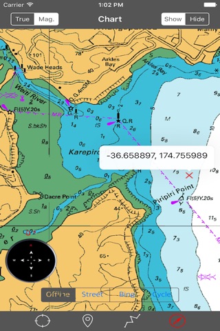 Hauraki Gulf - AUCKLAND GPS screenshot 2