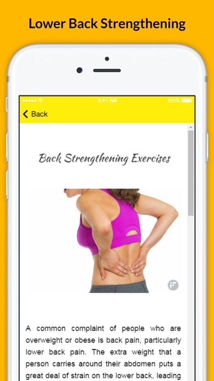 Back Strengthening Exercises - Kill Your Back Pain screenshot-3