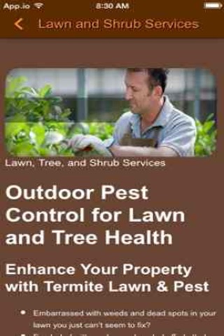 Termite Lawn & Pest Inc. screenshot 2