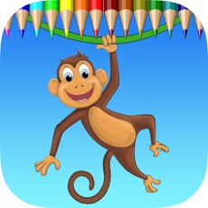 Activities of Monkey Coloring Book: Learn to olor and draw a monkey, gorilla and more