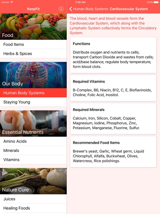 KeepFit for iPad