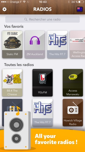 New Zealand Radio - access all Radios in