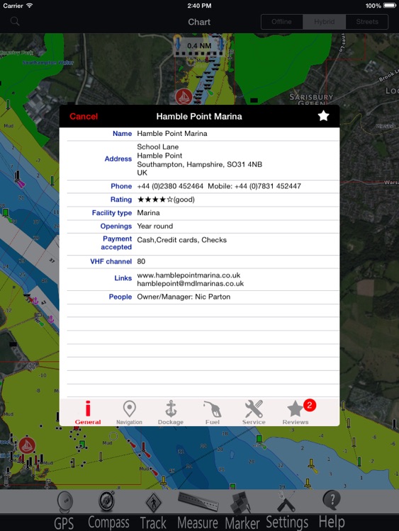 Calabria Nautical Charts Pro
