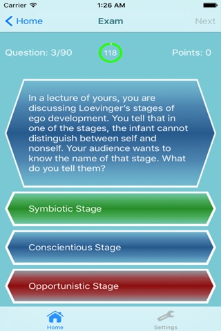 Examination for Professional Practice in Psychology Review 675 Questions screenshot 3