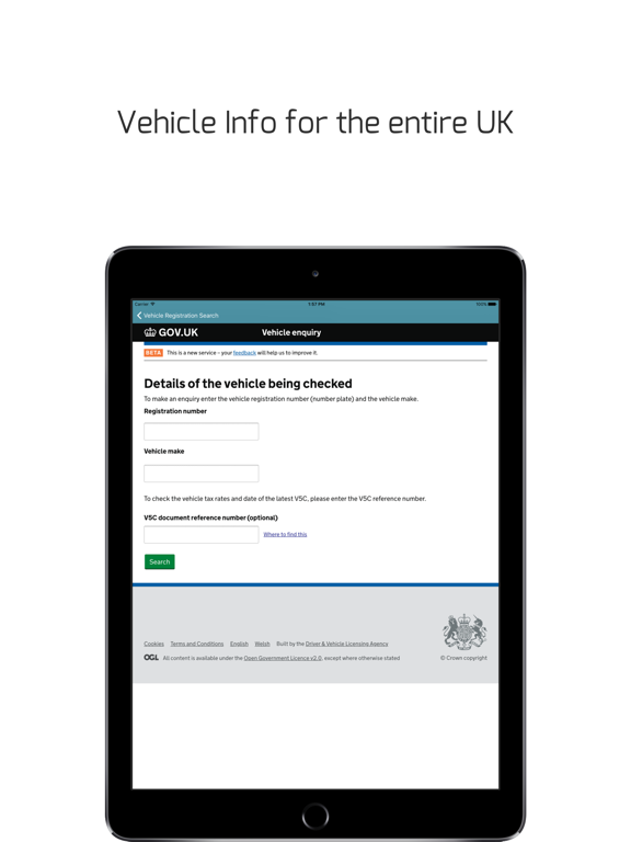 Vehicle Registration Search -detailed 