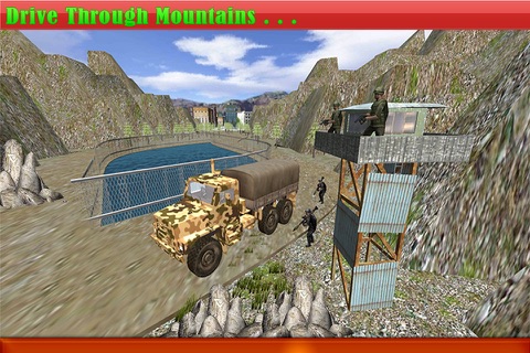 Drive Army Truck CheckPost Pro screenshot 4