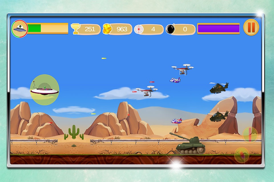 Giant Alien Spaceship – A Modern Air Combat to Save Mother Earth From Pollution screenshot 3