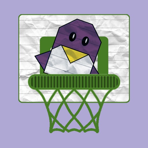 Origami Basketball Icon