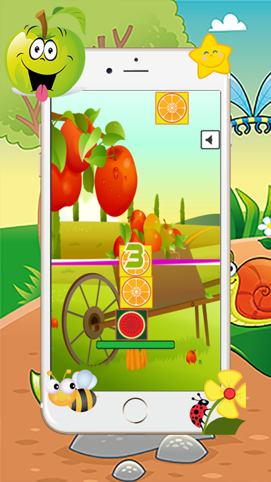 How to cancel & delete Fruit Brick Stack Equilibrium Game - The Diversion Of Physics Education from iphone & ipad 3