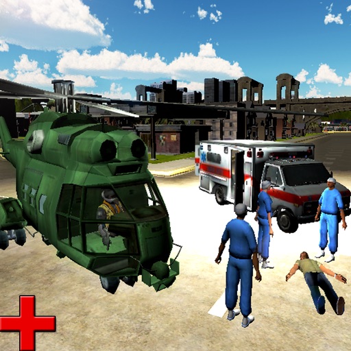 911 City Ambulance Rescue 3D - Emergency Vehicle Driving Test Run Game icon