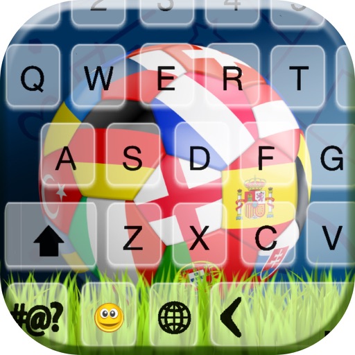 Keyboard Theme for Euro Cup 2016 - Football Keyboards with cool Fonts
