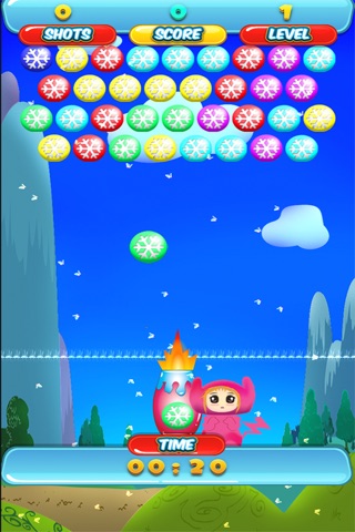 bubble shooter peppa pink pop screenshot 2
