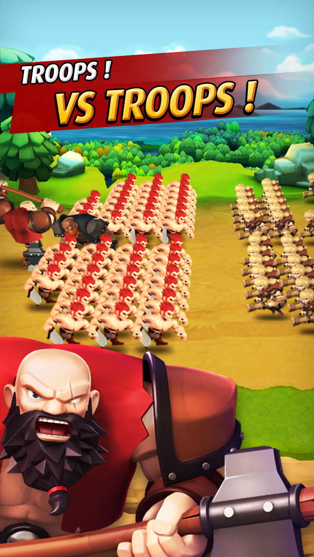How to cancel & delete Troops Clash : Battle of War from iphone & ipad 2