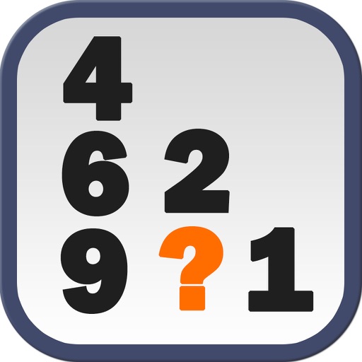 Numbers Quiz - Cool Math Games Icon