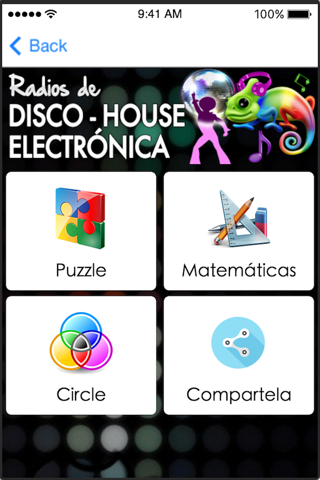 Emisoras de Radio de Música Disco House y Electrónica screenshot 2