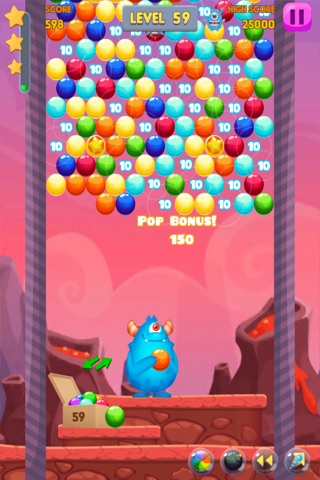 Bubble Shooter: Monster Quest screenshot 2