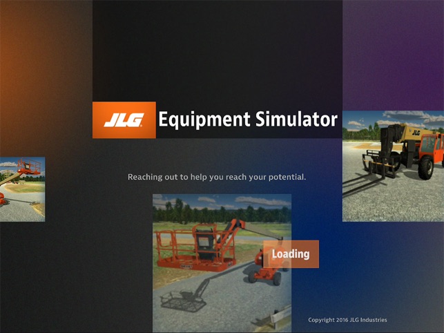 JLG Equipment Simulator