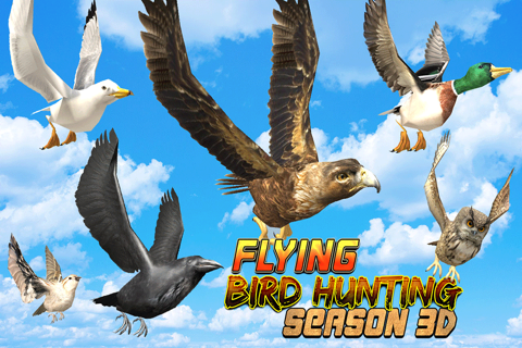 Flying Bird Hunting Season 3D Simulator: Sniper Hunter in Safari Jungle screenshot 2