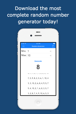 Random NumGenerator: A Full-Featured Random Number Generator screenshot 4
