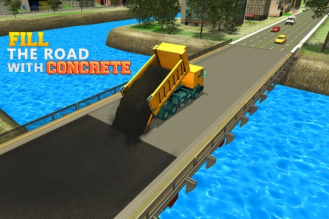 3D Builder Bridge Construction Simulator screenshot 2