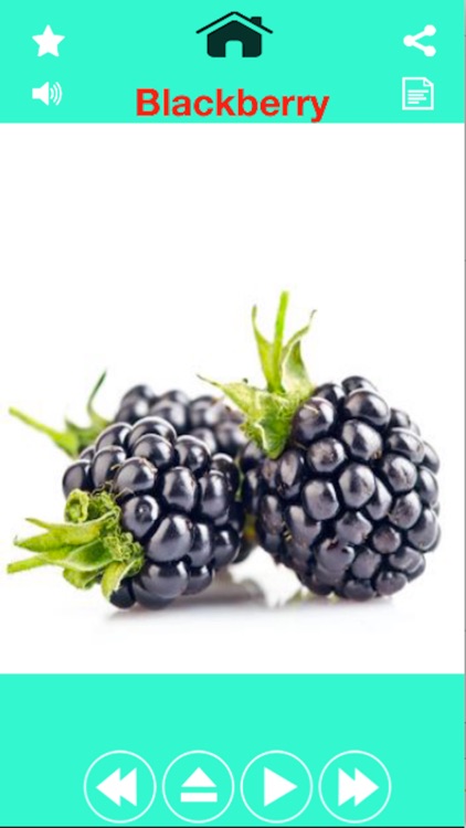 Pre-K Fruits Names Learner-Learning With Real Pictures of Fruits